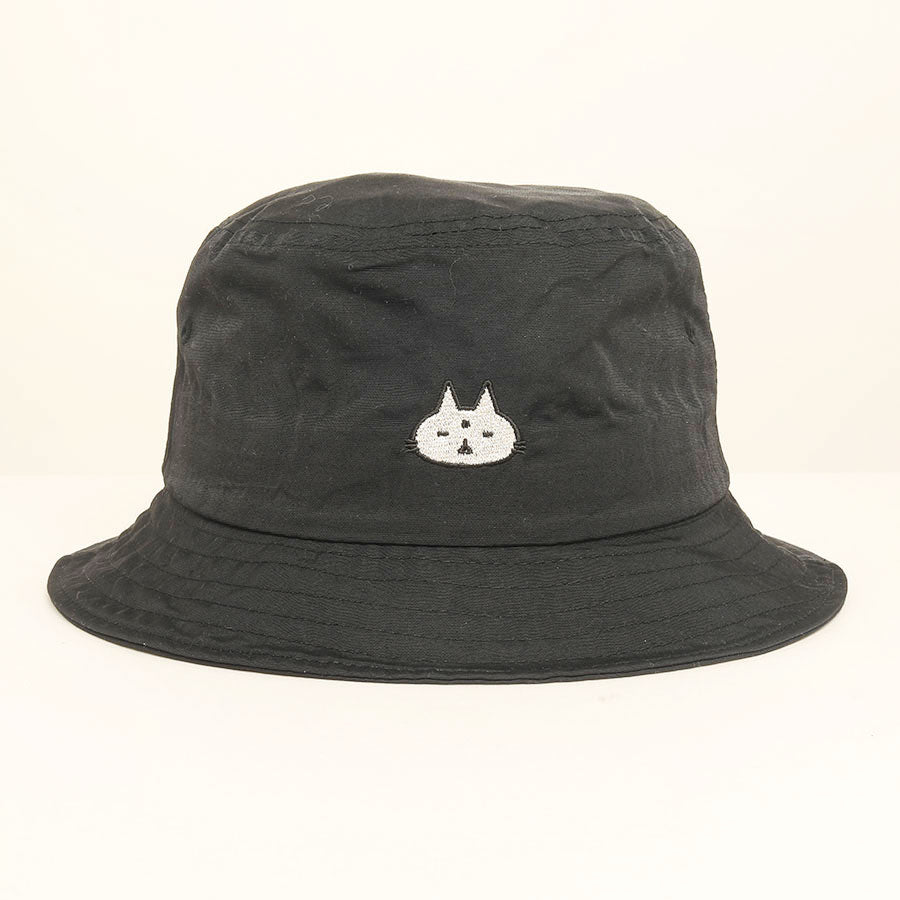 Mint Neko's embroidery bucket hat