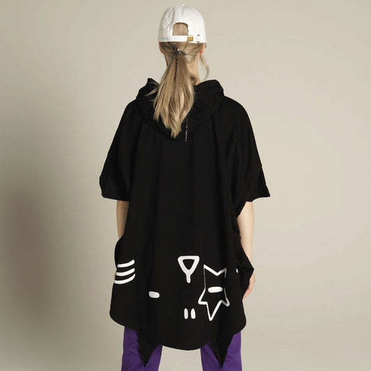 Mint Neko Paul Poncho Parka